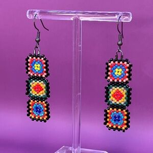 Colorful Beaded Earrings
